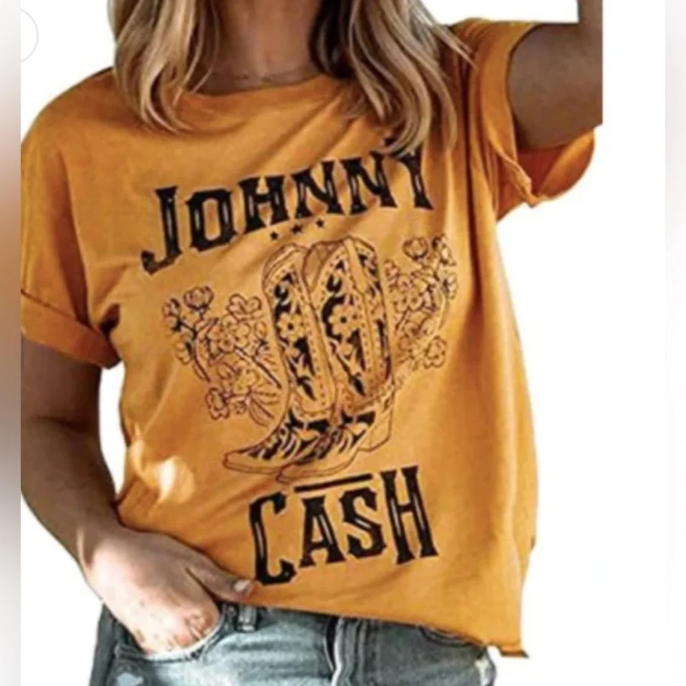 Johnny Cash Tee -Brand New Never Worn
